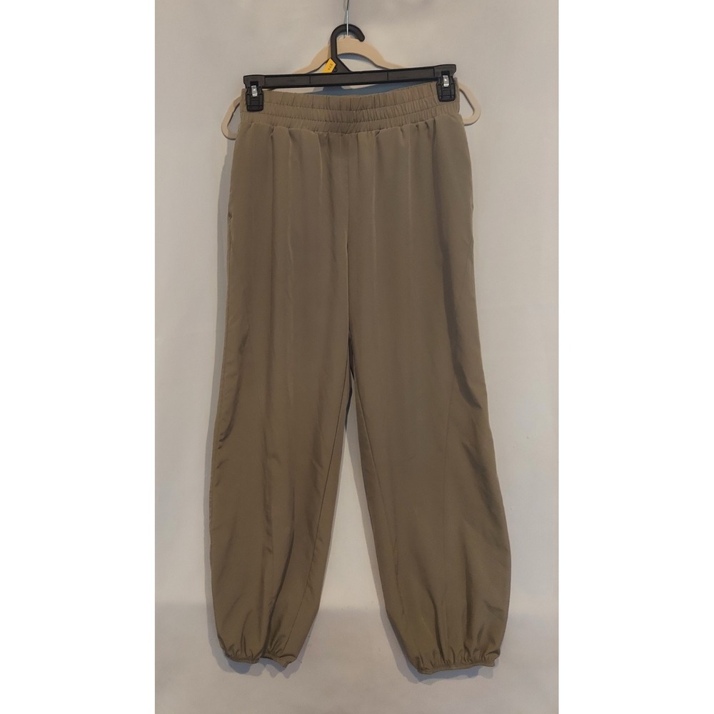 Mondetta Womens Olive Green Lightweight Stretch Joggers Pants Size Medium NWOT